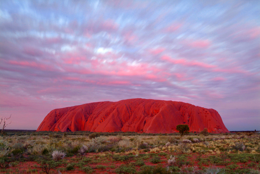 Ayers Rock Sunset1 - Wandermelon