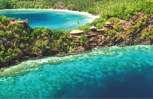 Laucala Island from above