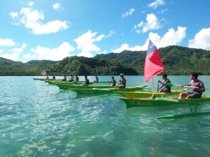 Canoe fleet built by MicroAid