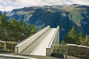 Stegastein overlook walkway, Aurland, Norway